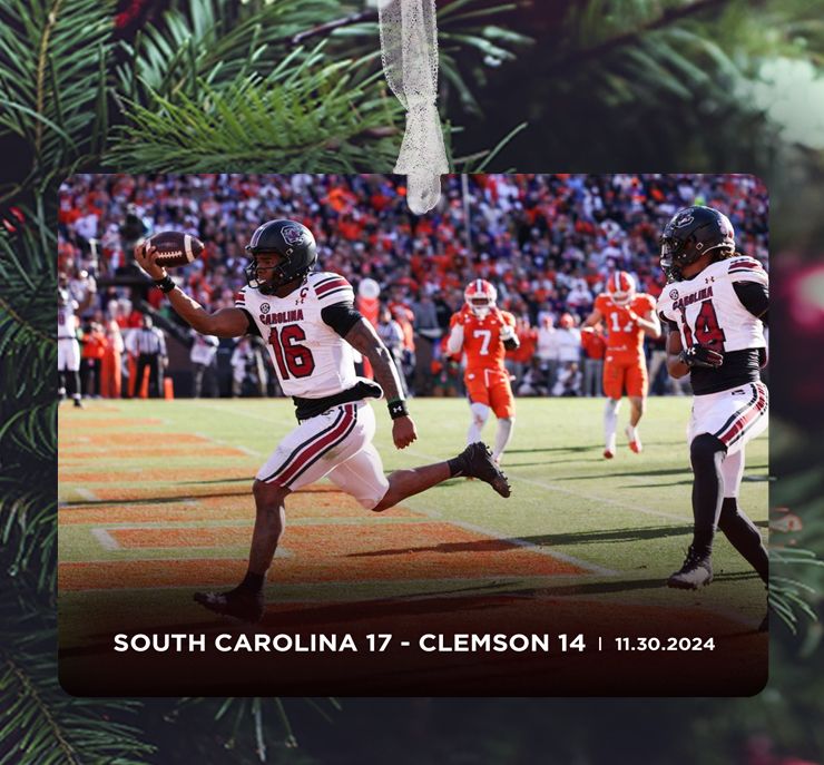 Columbia, SC - Ornament - University of South Carolina - USC vs Clemson - 2024