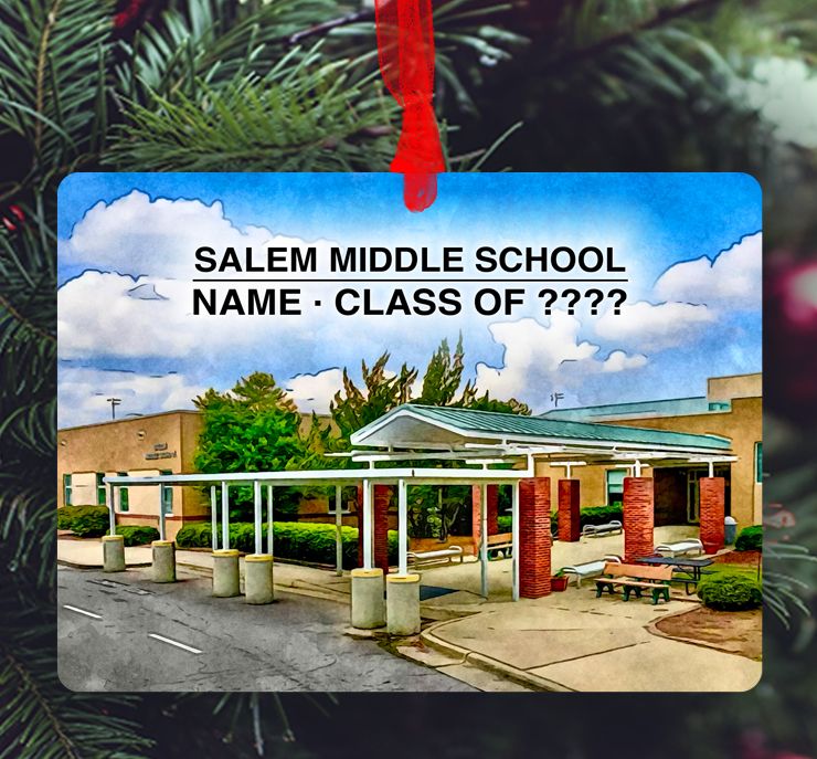 Apex, NC - Ornament - Salem Middle School
