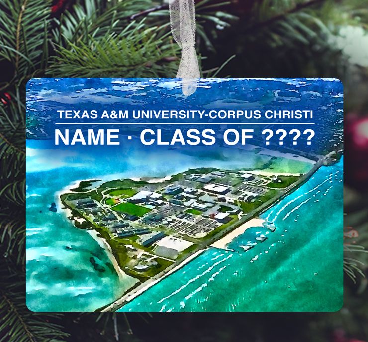 Corpus Christi, TX - Ornament - Texas A&amp;M University-Corpus Christi