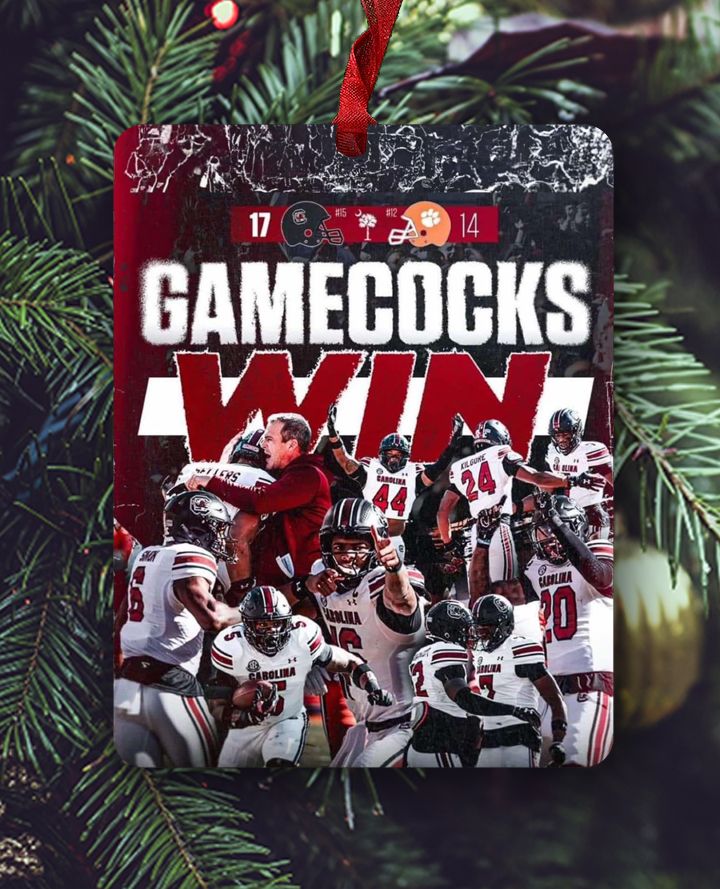 Columbia, SC - Ornament - University of South Carolina - USC vs Clemson - 2024 - Collage