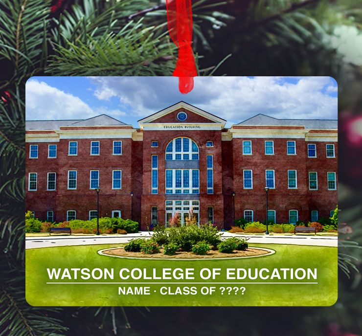 Wilmington, NC - Ornament -  Watson College of Education