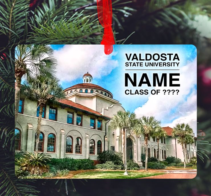 Valdosta, GA - Ornament - Valdosta State University