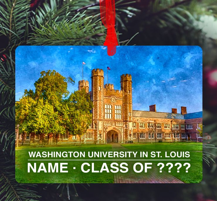 St. Louis, MO - Ornament - Washington University in St. Louis
