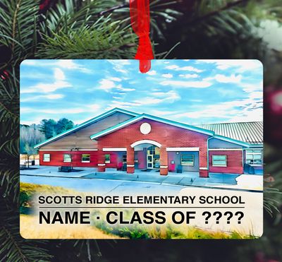 Apex, NC - Ornament - Scotts Ridge Elementary School