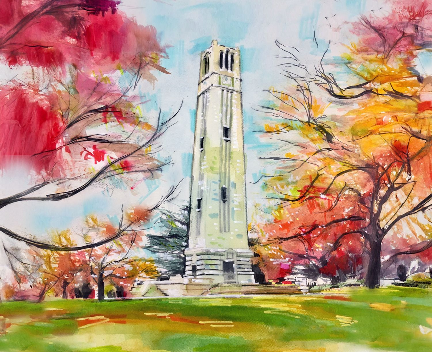 Bell Tower - Landscape