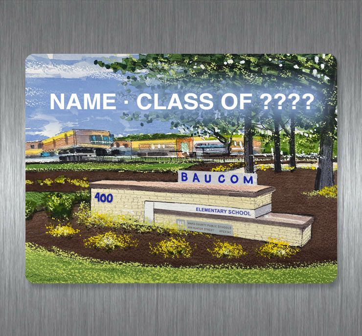 Apex, NC - Magnet - New Baucom Elementary School - #lew