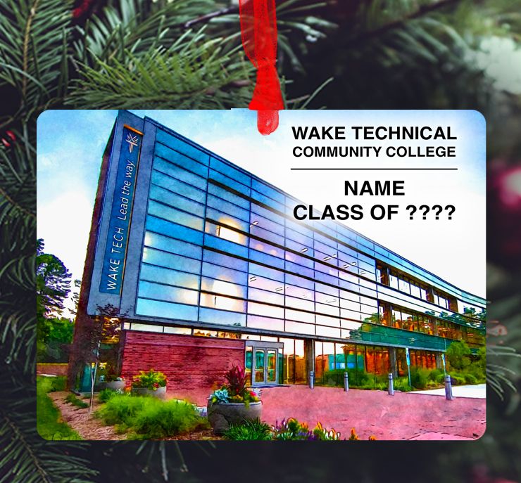 Raleigh, NC - Ornament - Wake Technical Community College