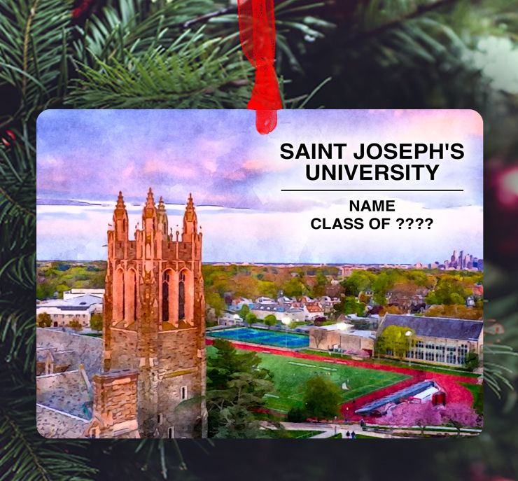 Philadelphia, PA - Ornament - Saint Joseph&#39;s University