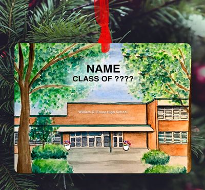 Raleigh, NC - Ornament - Enloe Magnet High School - #katie