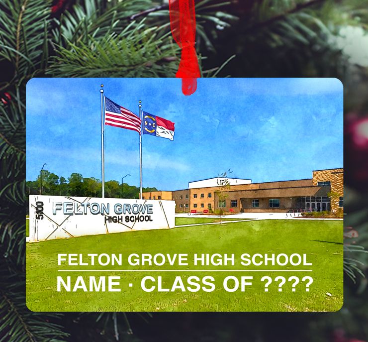 Apex, NC - Ornament - Felton Grove High School