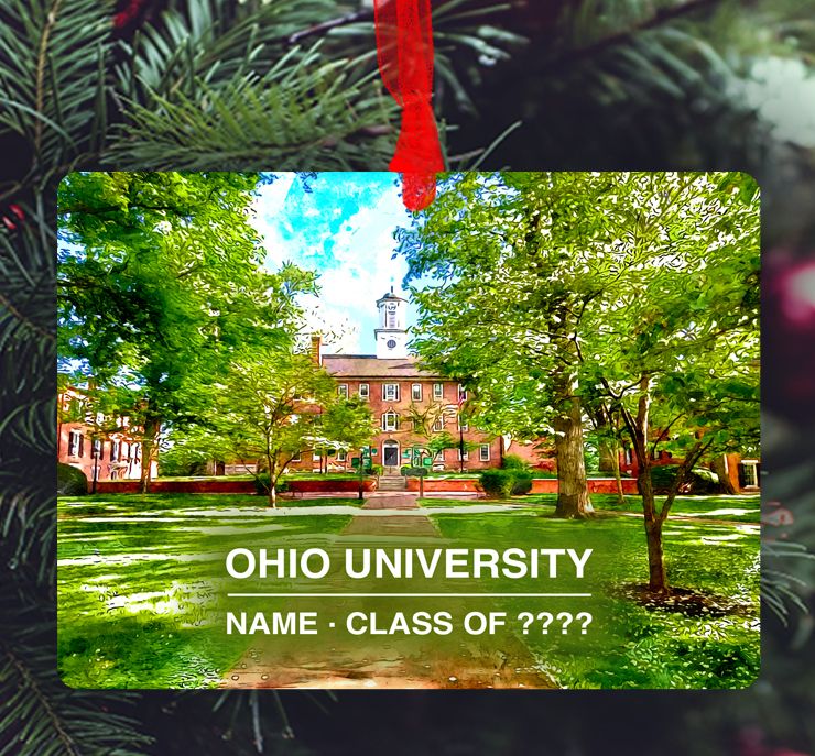 Athens, OH - Ornament - Ohio University