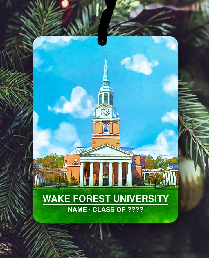 Winston-Salem, NC - Ornament - Wake Forest University