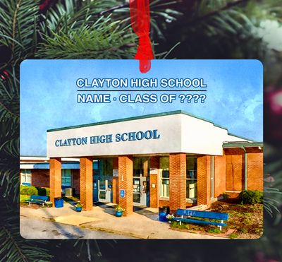 Clayton, NC - Ornament - Clayton High School