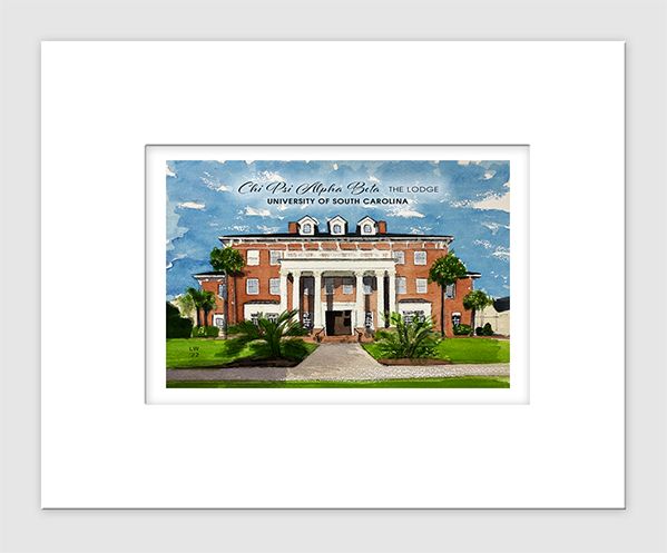 Columbia, SC - Print - USC - Chi Psi Alpha Beta