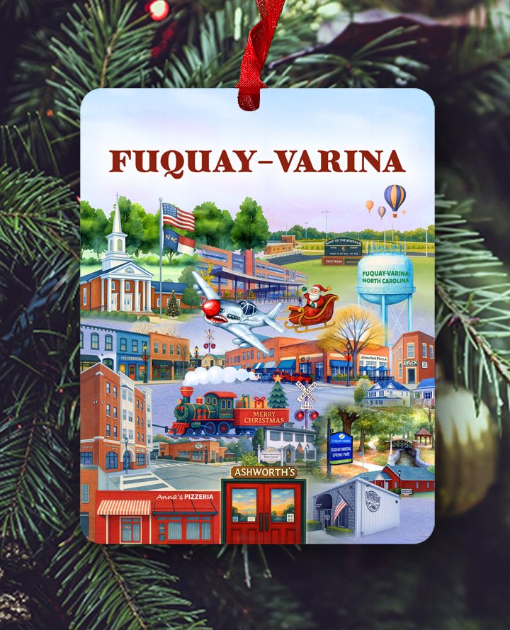 Fuquay-Varina, NC - Ornament - Fuquay-Varina Christmas