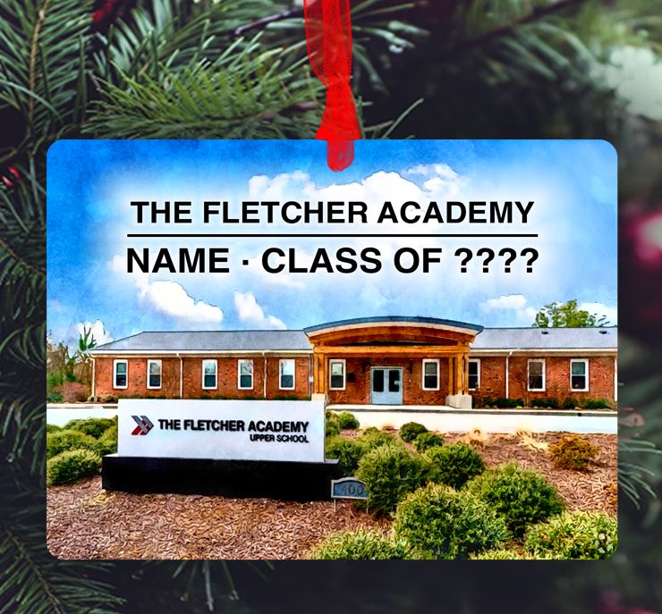 Raleigh, NC - The Fletcher Academy - Ornament