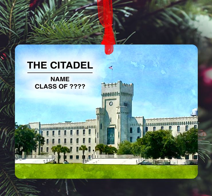 Charleston, SC - Ornament - The Citadel
