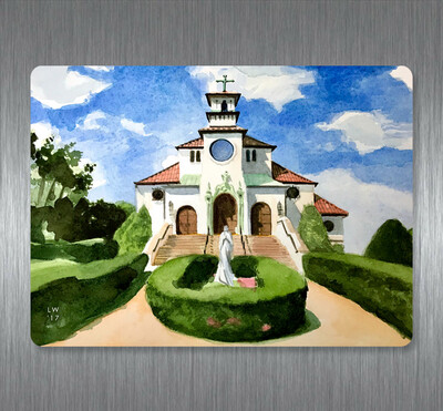 Malvern, NY - Our Lady Of Lourdes Church 8x10 Print - #lew