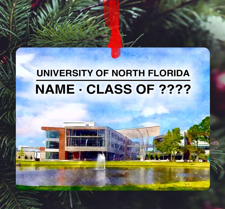 Jacksonville, FL - Ornament - University of North Florida