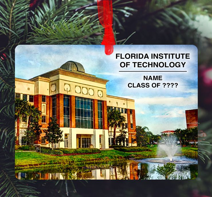 Melbourne, FL - Ornament - Florida Institute of Technology