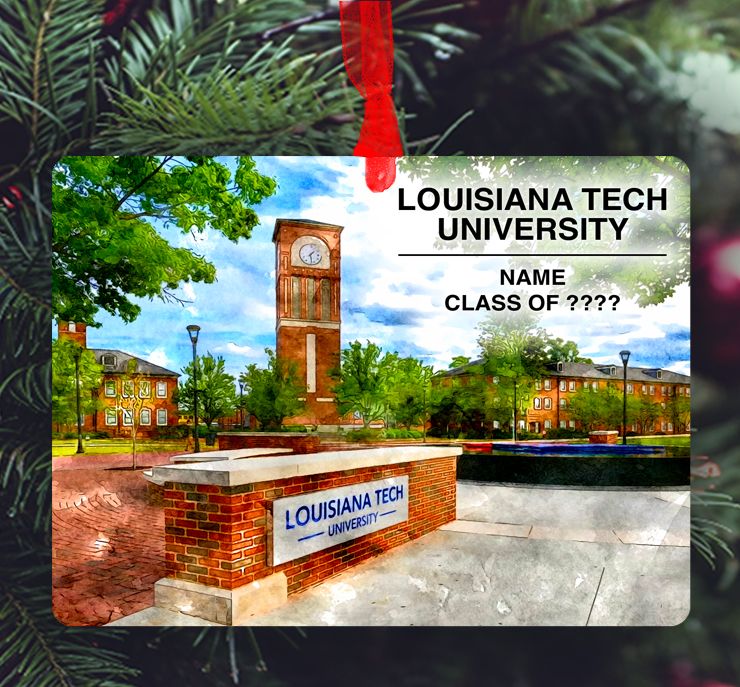 Ruston, LA - Ornament - Louisiana Tech University
