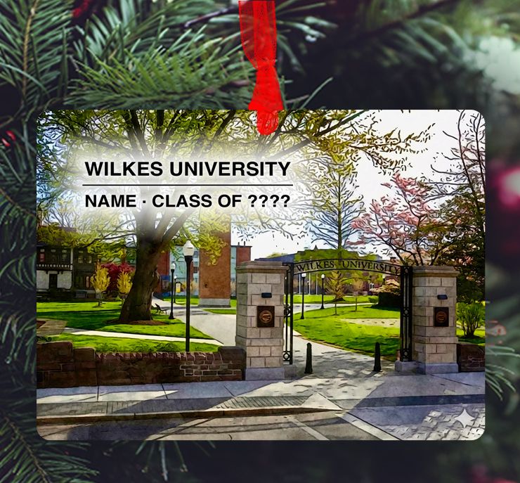 Wilkes-Barre, PA - Ornament - Wilkes University