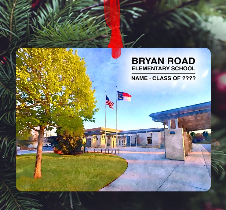 Garner, NC - Ornament - Bryan Road Elementary School