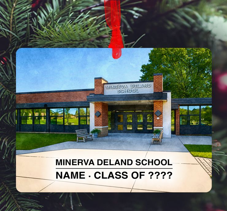 Fairport, NY - Ornament - Minerva DeLand School
