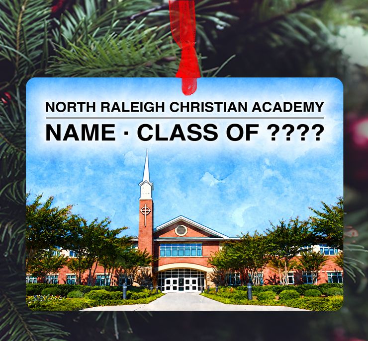 Raleigh, NC - Ornament - North Raleigh Christian Academy