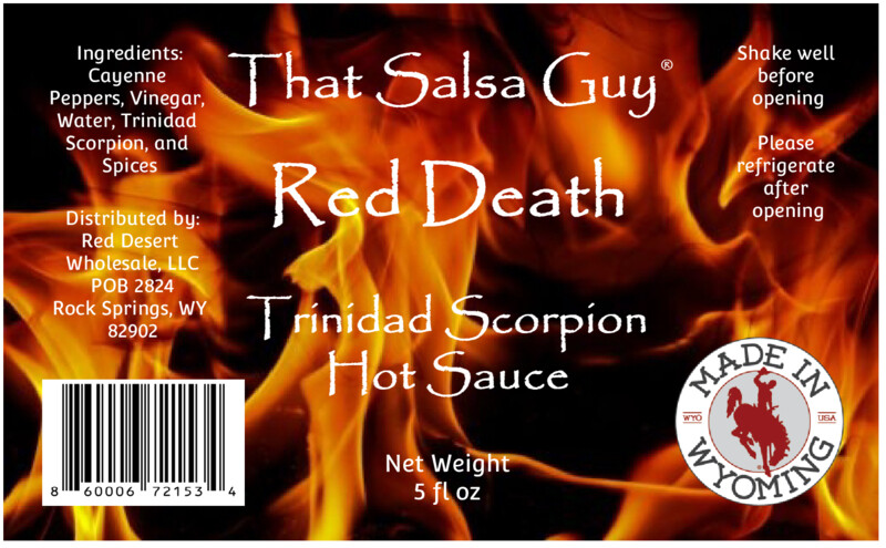 Red Death Trinidad Scorpion Hot Sauce