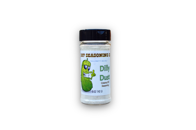 307 Seasoning Co. Dilly Dust 10 oz | All Natural | Gluten Free| No Sugar | No MSG | Dill Pickle Flavor
