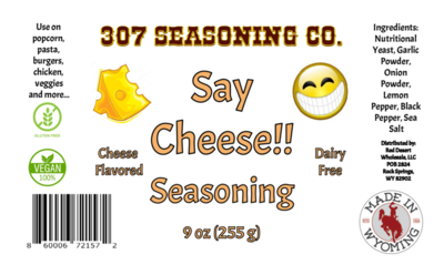 Say Cheese! Seasoning
