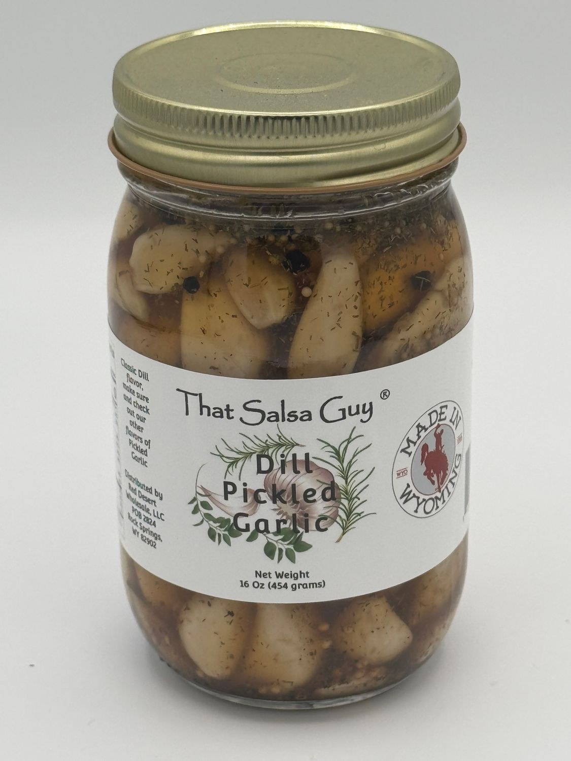 Dill Pickled Garlic
