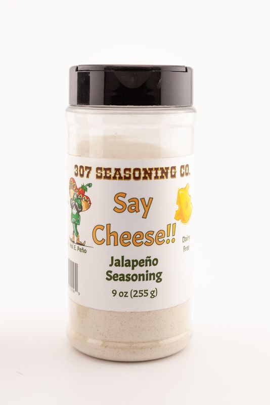 Say Cheese! Jalapeño Seasoning
