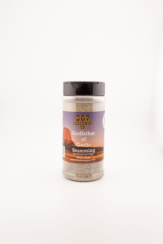 307 Seasoning Co. Godfather of Garlic Seasoning 8oz | All Natural | Gluten Free| No Sugar | No MSG
