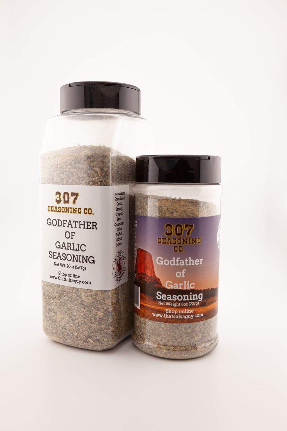 307 Seasoning Co. Godfather of Garlic Seasoning 20oz | All Natural | Gluten Free| No Sugar | No MSG
