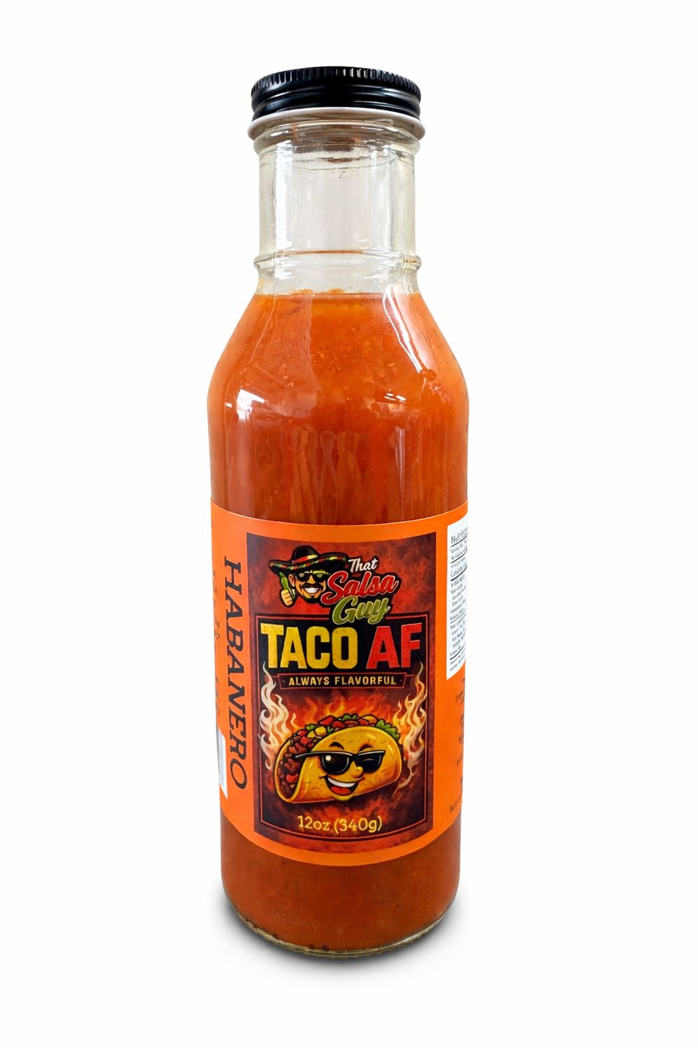 Taco AF - Serrano Taco Sauce 12oz
