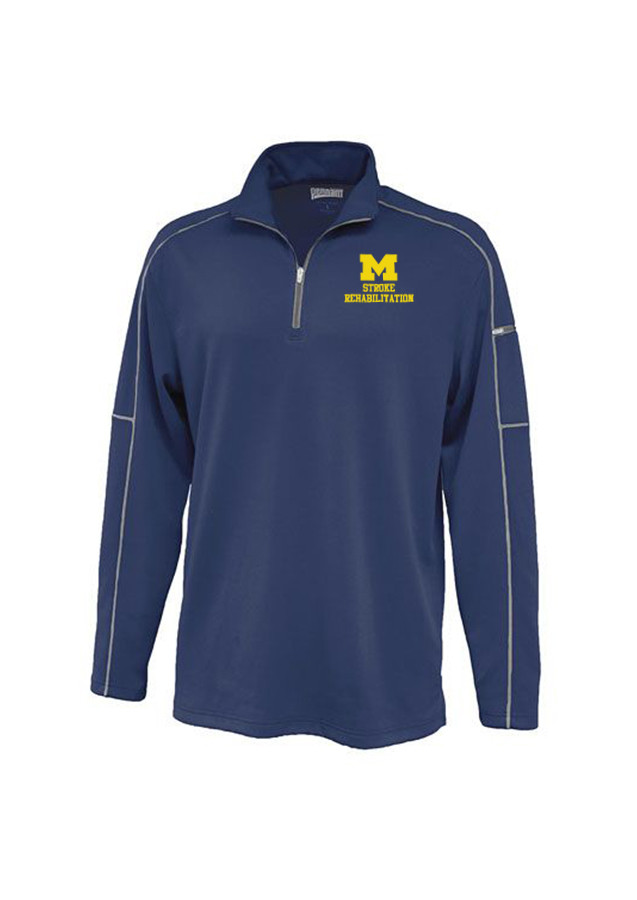 Men's Pennant Mid Weight 1/4 Zip - Navy