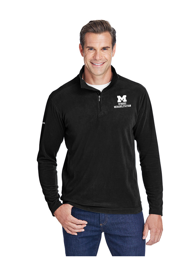 Columbia Fleece Unisex 1/4 Zip - Black