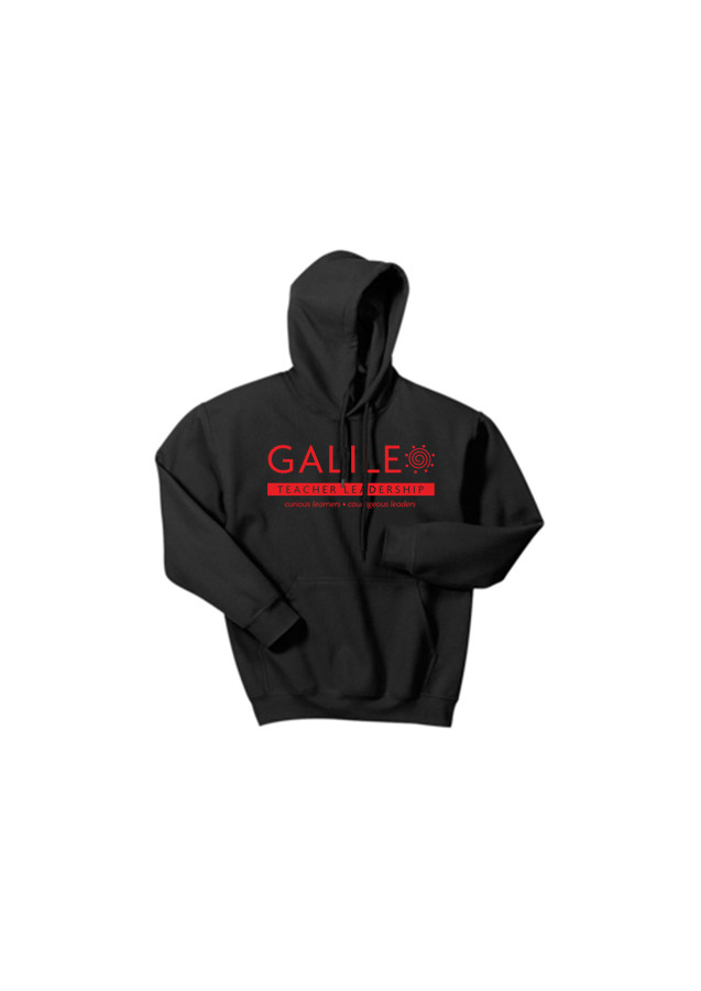 Gildan Cotton Hooded Sweatshirt - Black