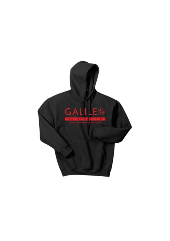 Gildan Cotton Hooded Sweatshirt - Black