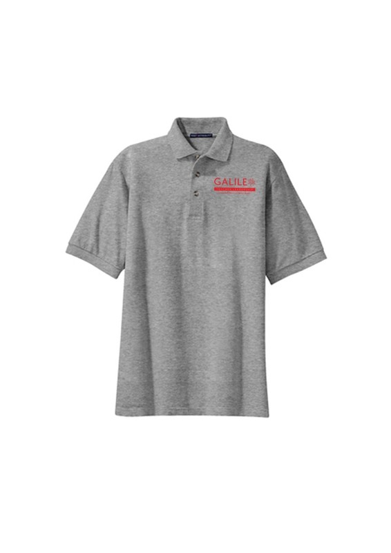 Cotton Men's Polo - Grey