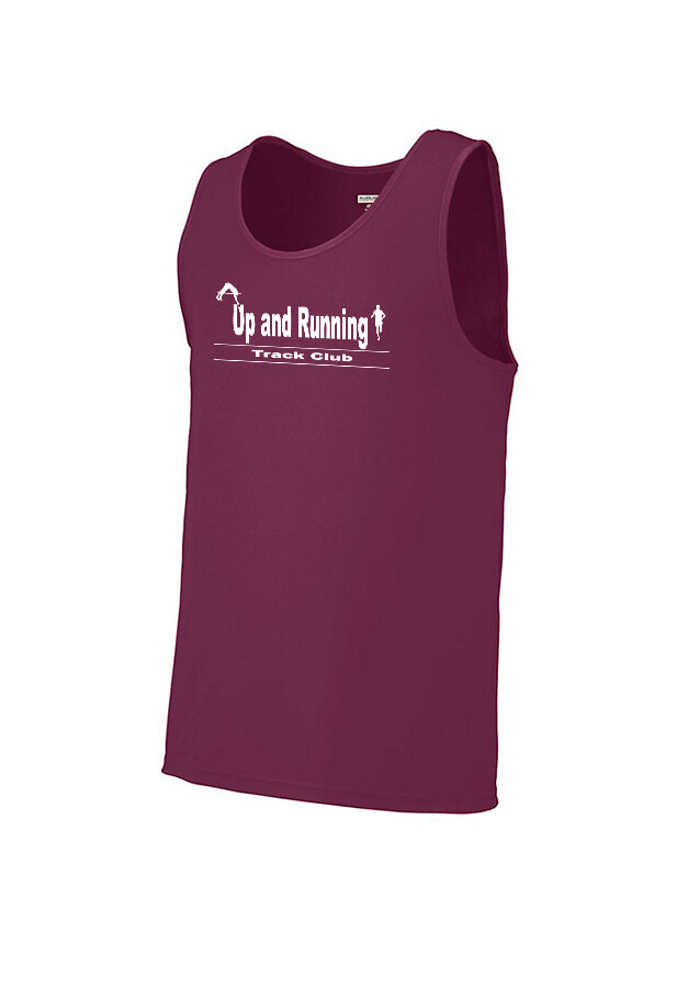 Men's Performance Tank - Maroon