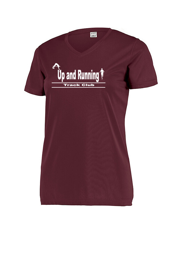Women's Performance Short Sleeve Tee - Maroon