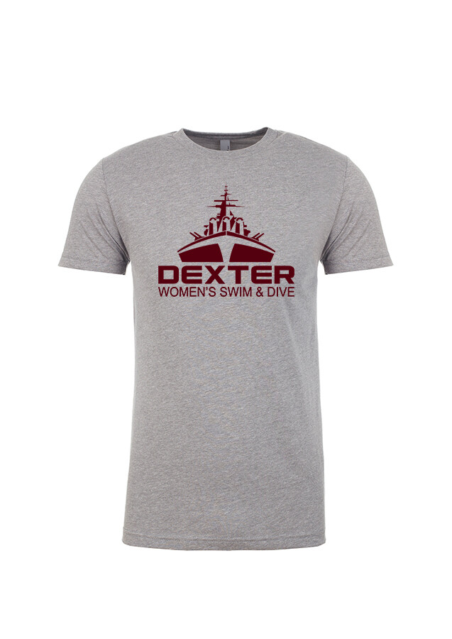Men's Soft Cotton Blend Tee - Grey, Black, Maroon