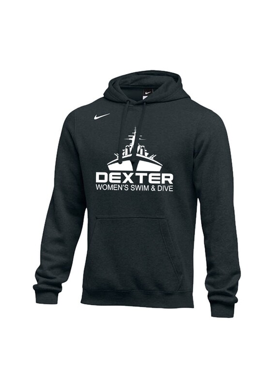 Nike Cotton Fleece Hooded Sweatshirt - Black, Maroon, Grey