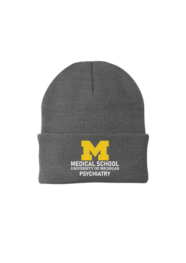 Knit Beanie - Navy or Grey