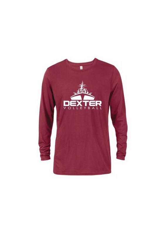 Soft Cotton Long Sleeve Tee - Maroon