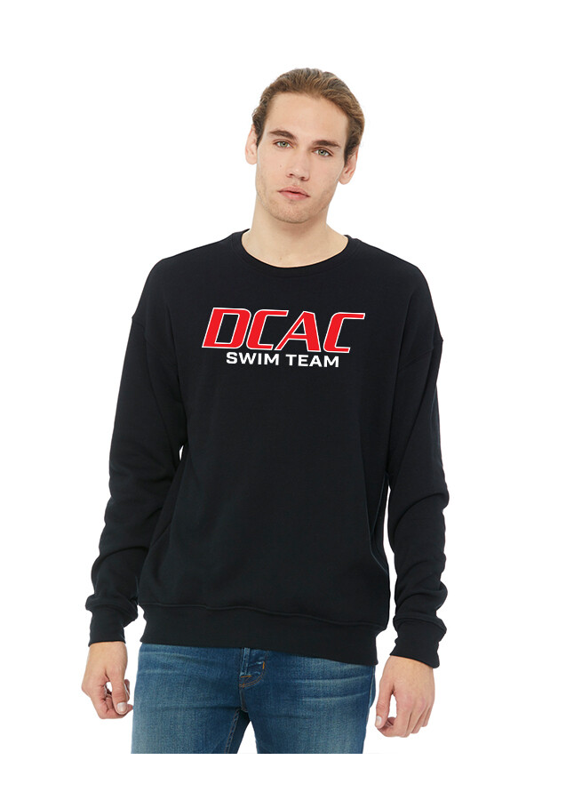 Unisex Fleece Crewneck - Black