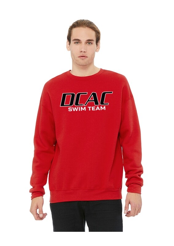 Unisex Fleece Crewneck - Red